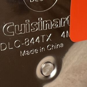 NEW Cuisinart DLC-844TX 4mm Slicing Disc Blade DLC-8 DLC-10 Pro Custom 11